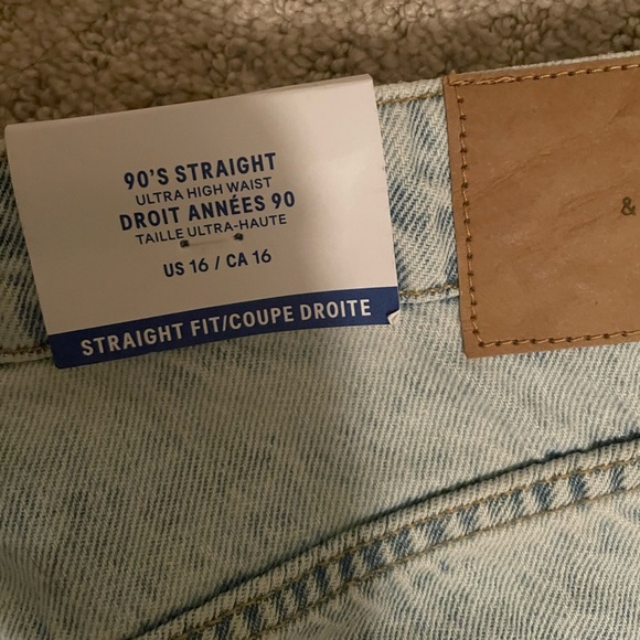 H&M Denim - H and M 90s Straight Leg